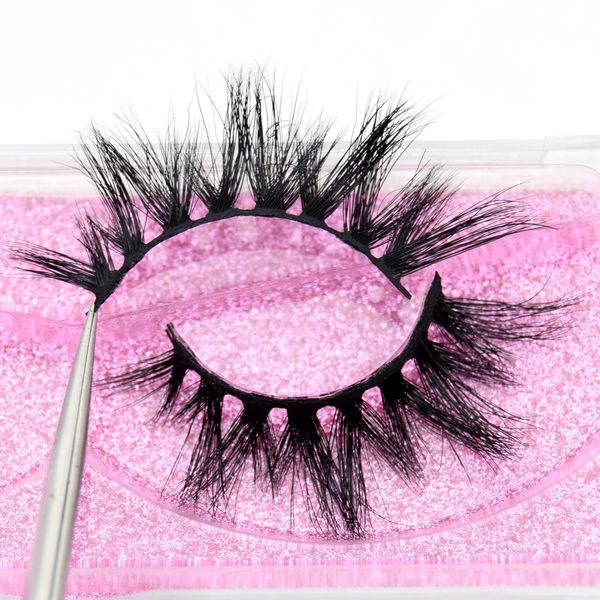 

5d mink eyelashes handmade full strip lashes cruelty luxury makeup dramatic mink lashes crisscross eye lashes k03