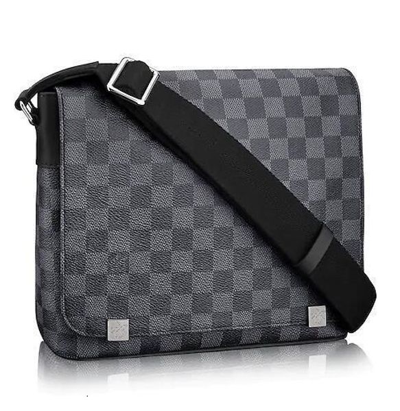 

2019 n41030 district gm classic men real caviar lambskin le boy chain flap bag handbags shoulder messenger bags totes