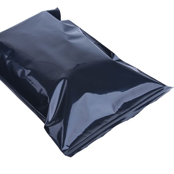 

useful 100pcs/lot black color self sealing plastic bags,ziplock poly bags zipper bags zip lock storage bags dropshipping