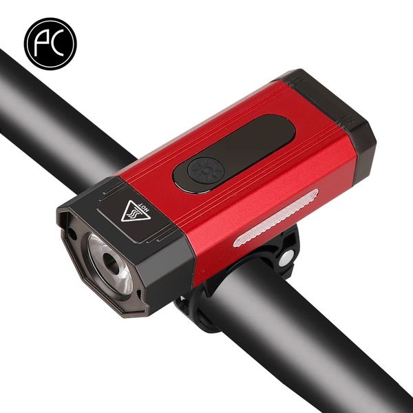 

pcycling bicycle light 800 lumens mtb road bike highlight usb charge ipx6 waterproof led front light aluminum alloy mini lamp