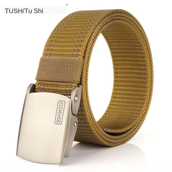 

tushi night running reflective strip safety nylon high-brightness reflective strip fire belt emergency rescue belt, Black;brown