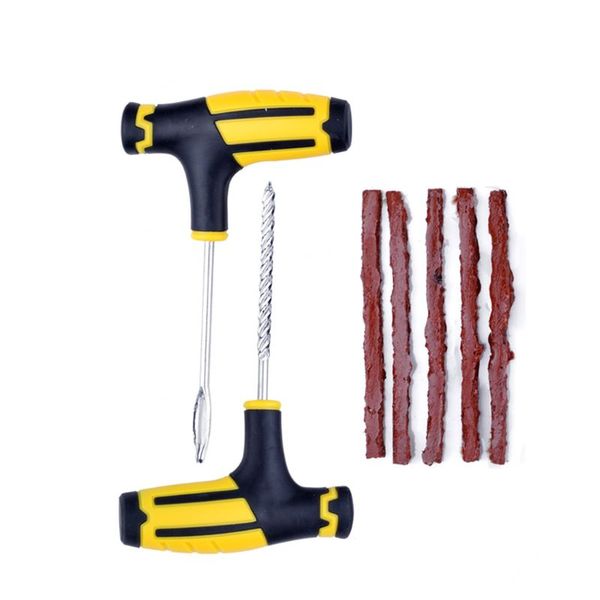 

2019 new upgraded 7pcs/set car tire repair tools kit for tubeless emergency truck motobik