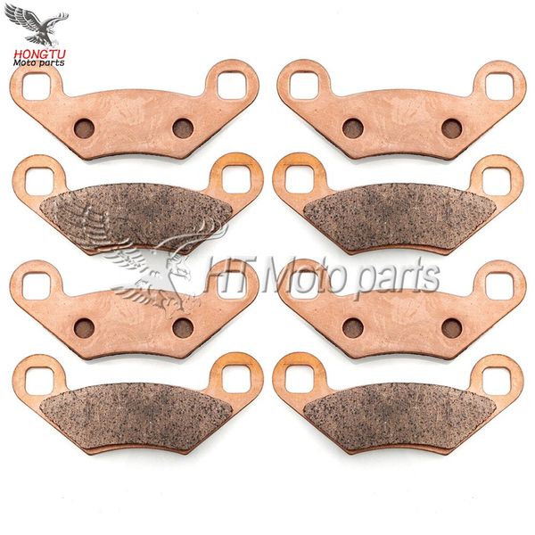 

metal sintering brake pads for polaris atv 300 hawkeye 2x4 4x4 sportsman 330 atp 400 500 outlaw 2006-2007 /tld touring