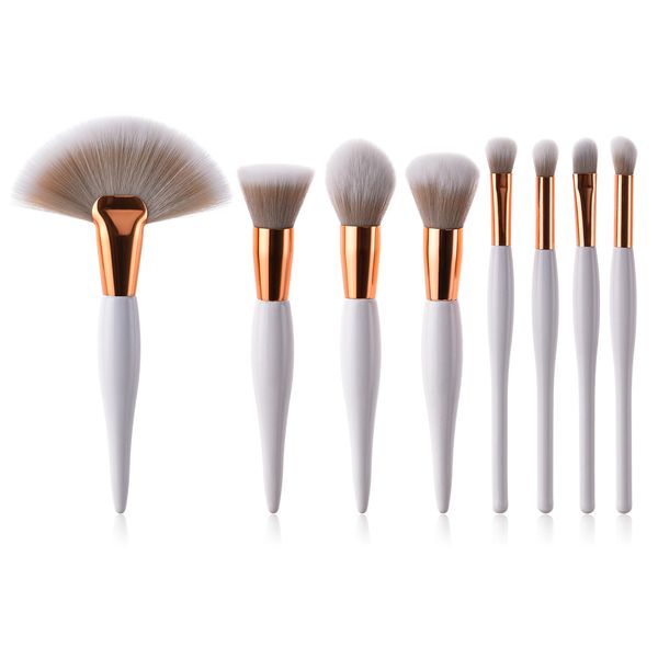 

new arrival makeup brushes set 4/8 pcs brush set for eyeshadow blush highlighter cosmetics drop shipping
