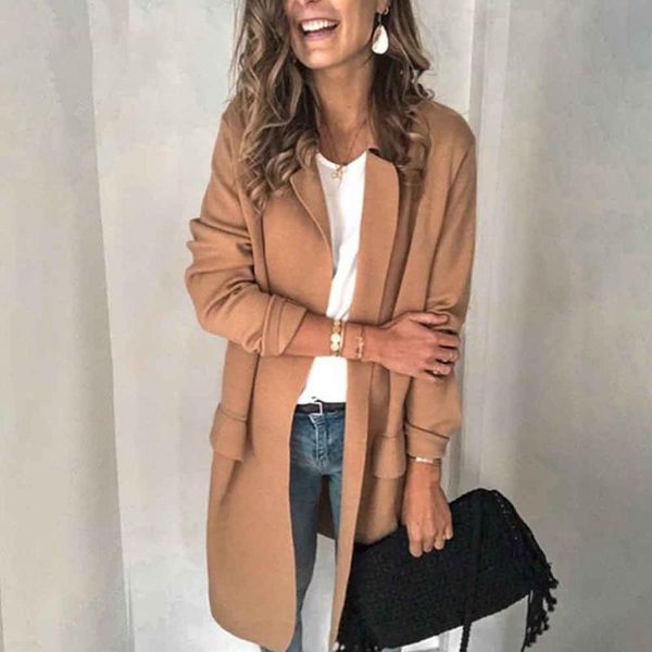 

весна осень деловая поездка офис хип женщины костюм пальто с длинным рукавом тонкий поддельный карман ежедневные знакомства шоппинг повседне, White;black