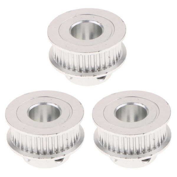 

aluminum alloy 3d printer gt2 synchronous wheel timing belt pulley 10mm bore 36 teeth with 2mm pitch ~ 3pcs