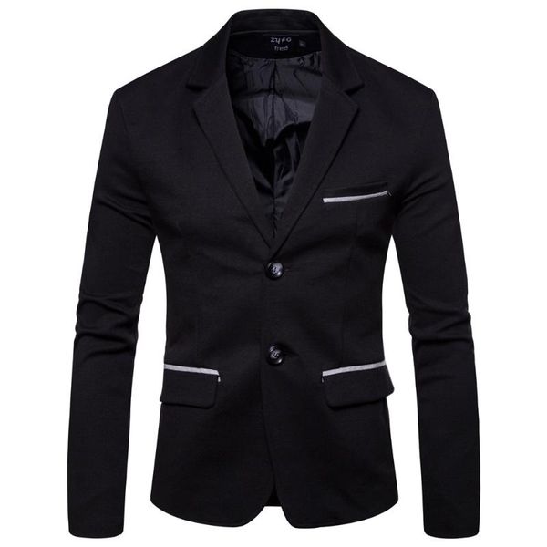 

2018 new style two-button men's casual suit slim fit small suit men's blazer f249