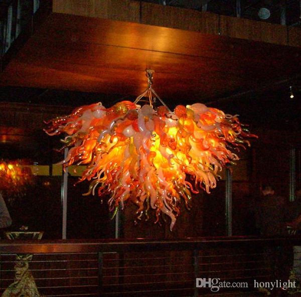 

fashion led blown glass chandelier energy saving light source fancy pendant light antique style murano glass crystal chandelier
