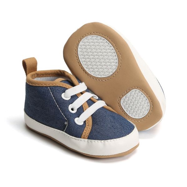 

fashion baby boys girls shoes casual flat shoes breathable non-slip toddler casual sneakers, Black