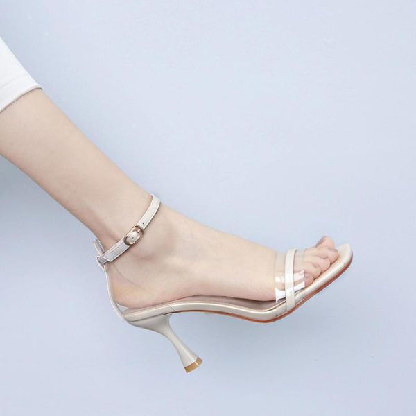 

women's summer women's shoes with stiletto heel sandals 11813abx2259, Black