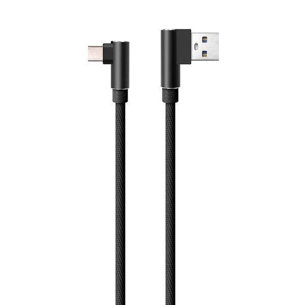 

1 meter nylon braid type-c l bending data charger usb cable