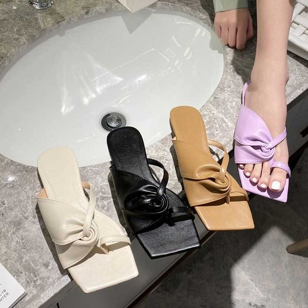 

women slippers fashion trendy metal decor flat summer flip flops shoes female casual outside beach slippers slides shoes, Black