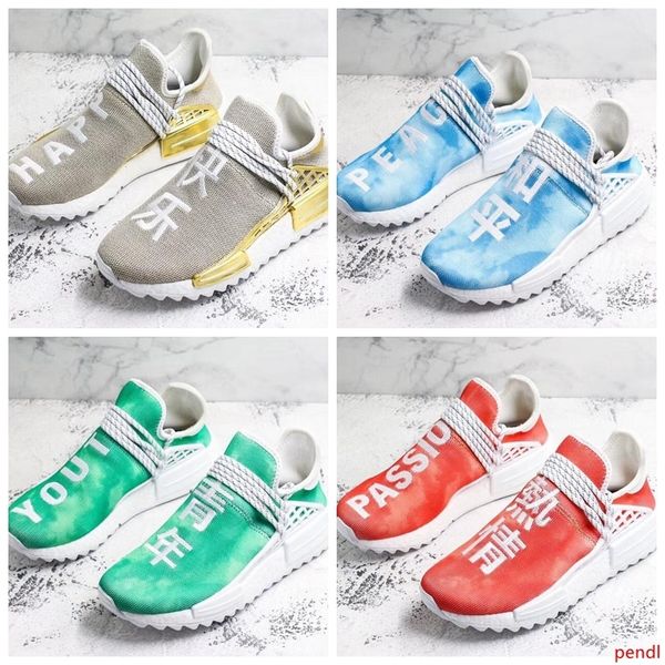 

2019 human race кроссовки мир passion счастливый молодежи сердце pharrell williams pharell человека расы мужские кроссовки zapatos спортивны