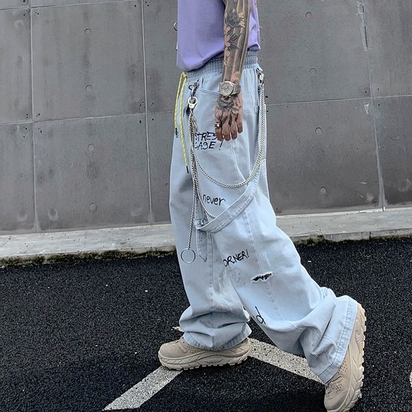 

19ss high street floor апоки ѬеѬо ins м пеан папа бѬки малики иѬоконогие джин, Blue