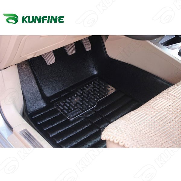 

3d car floor mat for santana 2000/santana 3000 foot mat car foot pad 3 colors left hand driver drop shipping