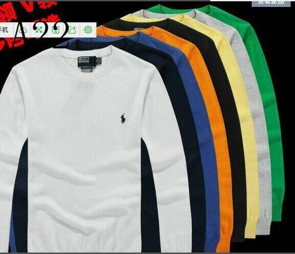 

новые дизайнеры мужская толстовка свитер мужская толстовка свитер роскошная одежда тонкий с длинным рукавом молодежный спортивный бренд улич, White;black