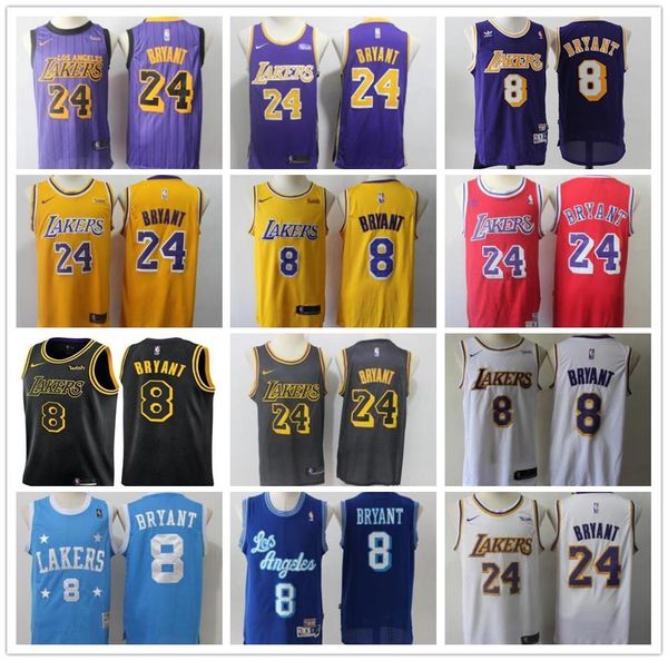 2019 2020 Mens Los Angeles Lakers Throwback Nba Kobe 24 Bryant