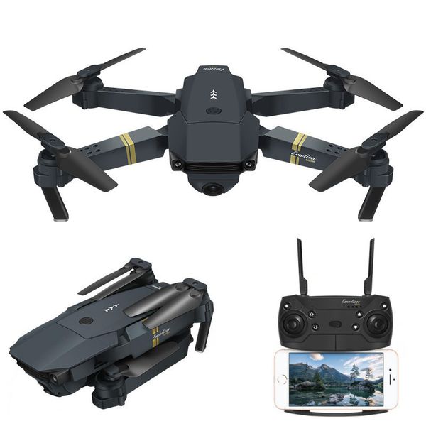 

mini eachine e58 wifi global drone fpv with wide angle hd camera led light high hold mode foldable arm rc quadcopter professional drone