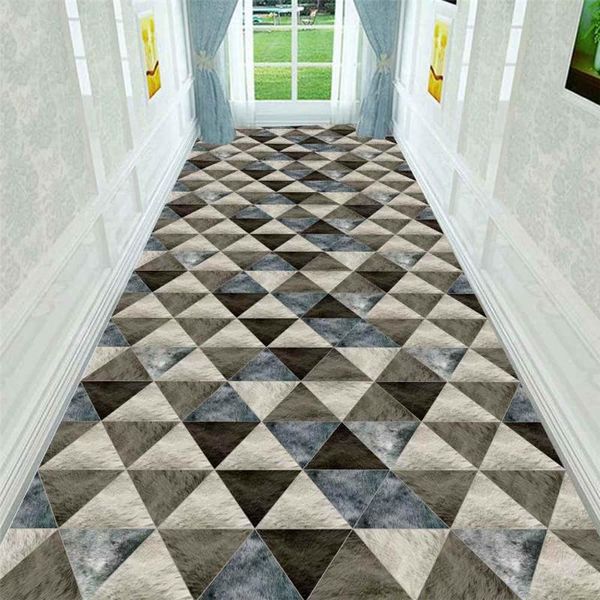 

modern outdoor geometric rug home decorative living room carpet flannel indoor entrance floor mat long kitchen corridor area rug