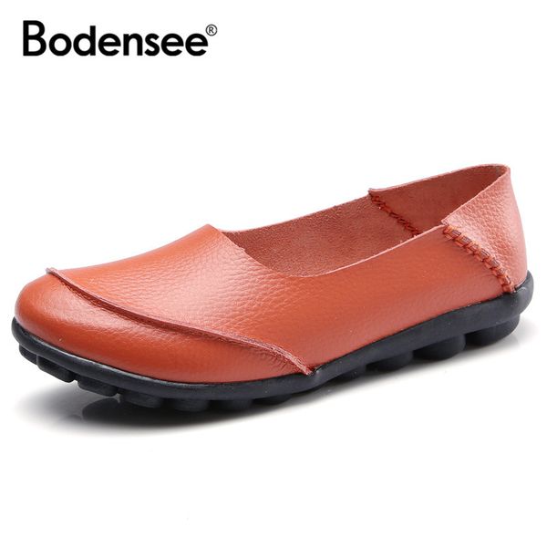 

women flats shoes woman 2019 new moccasins loafers women casual shoes genuine leather fashion classic driving woman footwear, Black