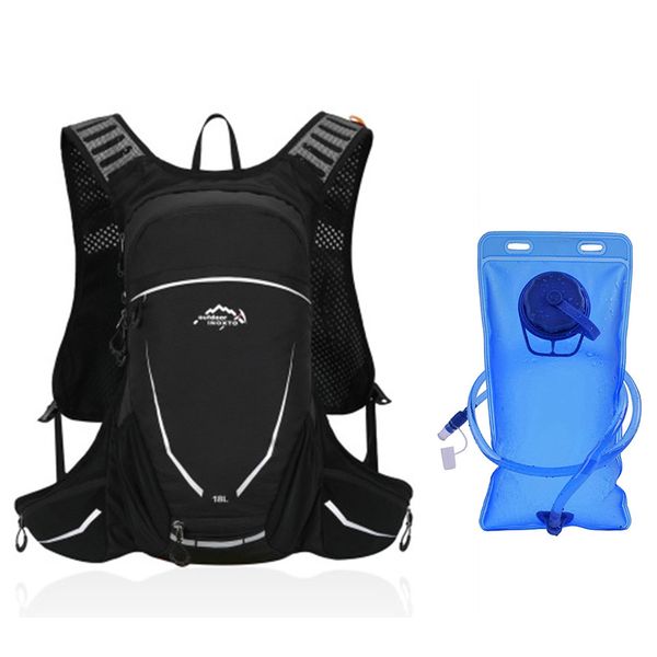 

18l cycling backpack outdoor sports running camel water bag camping shoulder water backpack portable mountaineering drinking bag