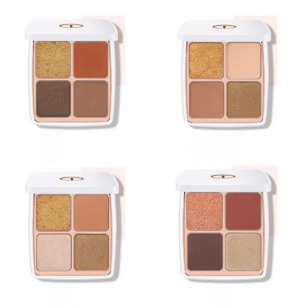 

o.two.o colored drawing morocco eyeshadow palette 4 colors matte shimmer glitter effect eye shadow makeup for daily use