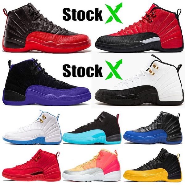 

12 мужская обувь баскетбол 12s акции х xii новый 2020 jumpman 23 dark concor reverse flu game gym кроссовки кроссовки size сша 13