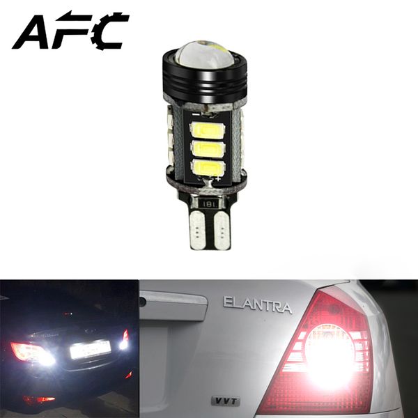 

2pcs led reversing light t15 car bulb 12v white signal light trunk reversing