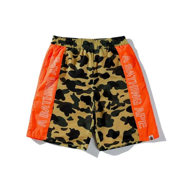 

шаблон fairy2019 новые летние мужчины камуфляж флуоресцентный принести досуг брюки для подростков шорты личности, Black