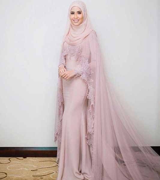

plus size prom muslim evening dresses vestidos elegantes, Black