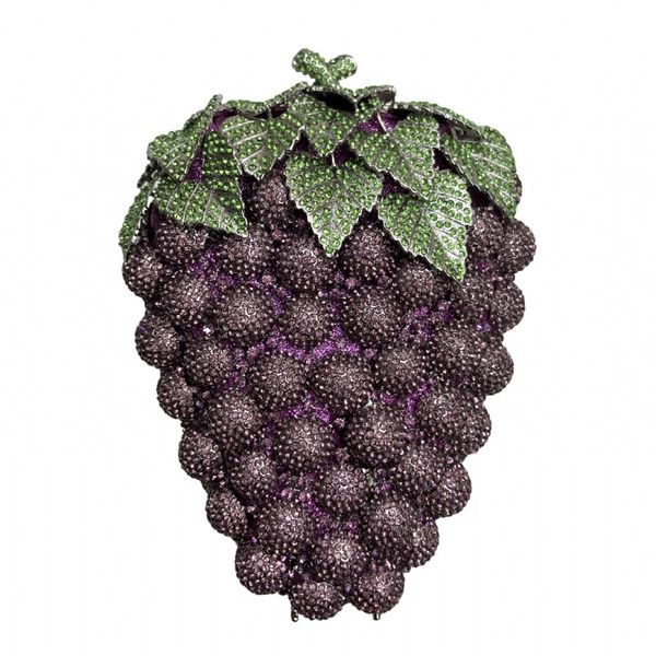 

xiyuan new grape women diamond evening bags and clutches ladies wedding party dinner crystal purses and handbags clutch