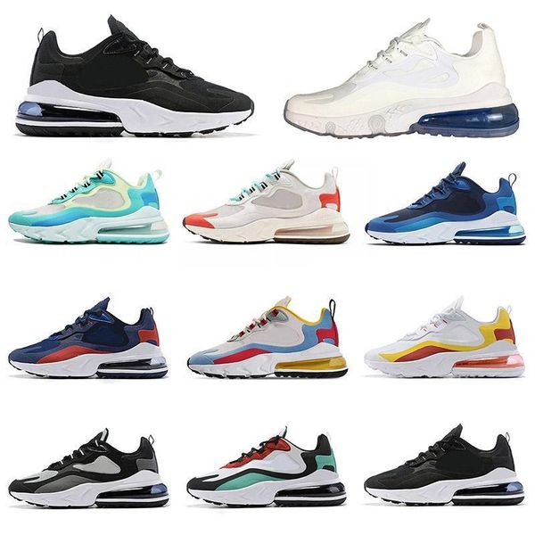 

2020 release react bauhaus mens run shoe black vast grey optical phantom multi color breathable jogging outdoor tennis sports shoe 36-45
