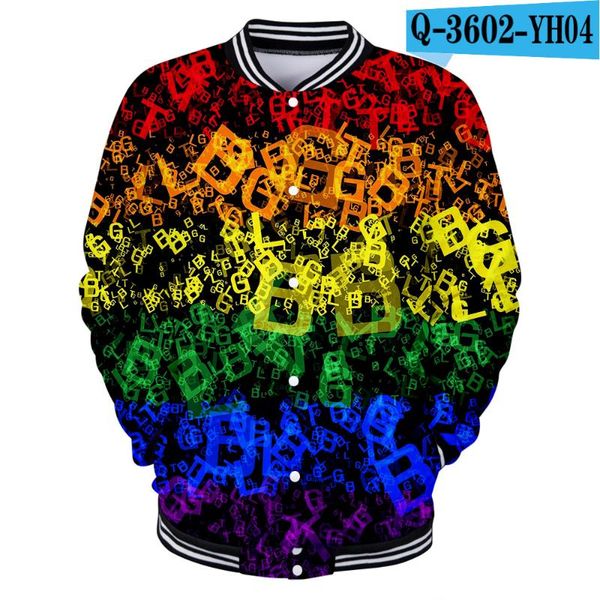

fashion design trots lgbt baseball 3d jacket koop lgbt lesbiennes homo 's hoodies sweatshirts hog teenage, Black;brown