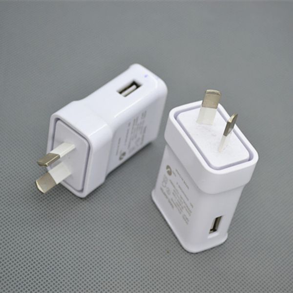 

5в 2а австралия вилка au usb зарядное устройство переменного тока стены дома зарядное устройство для galaxy с9 с8 в note8 n7100 галактики гу