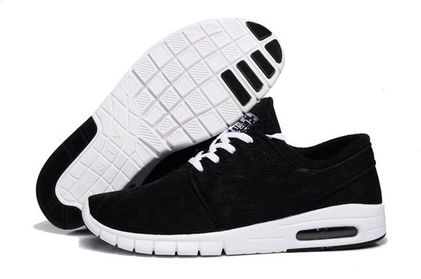 

ale new designer sb shoes stefan janoski women men outdoor sneakers casual shoes zapatillas jogging shoes chaussures pour hommes 36~45, Black