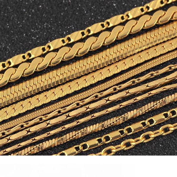 

золотые цепи для мужчин diy длинные цепи ожерелье для женщин мужчины ювелирные изделия мужские ожерелья, Silver