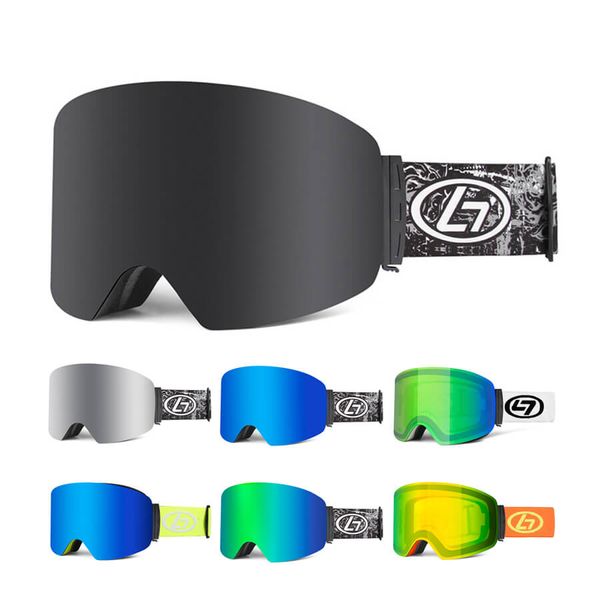 

ski goggles anti-fog lens easy change protective gear eyewear 2020 snow goggles