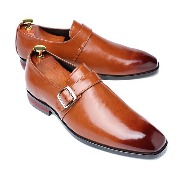 

formal men wedding party shoes match black leather shoes of men holster feet fashionable men dress shoes 38-48