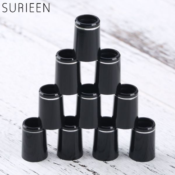 

heap Club Heads 10pcs Plastic Golf Ferrules With Single Ring Fit 0.335 Or 0.370 Tips Irons Shaft Golf Shaft Sleeve Adapter Replacement 16...