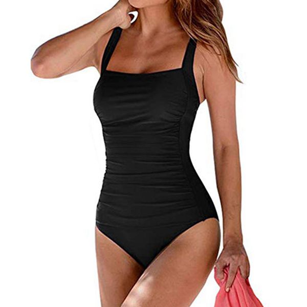 

swimwear women summer backless solid swimwear beachwear siamese swimsuit biquini set swimsuit biquini 2019 swimming suit