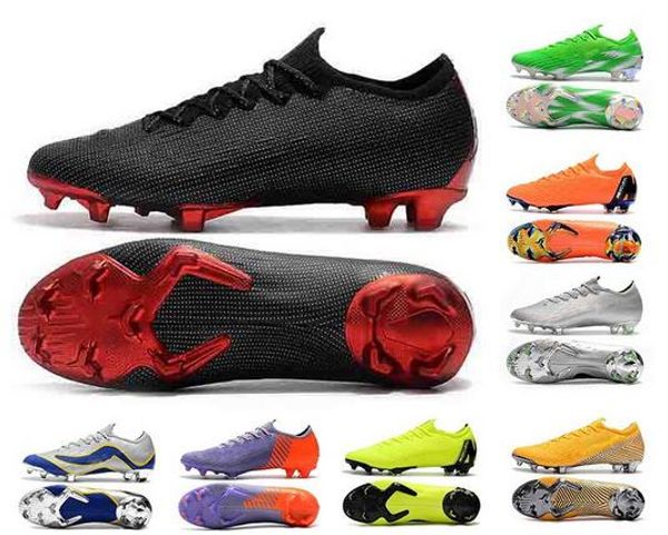 

2019 mercurial superfly vi vii elite fg kj 6 xii 12 cr7 ronaldo neymar mens outdoor cleats soccer shoes 21th football boots size 39-46