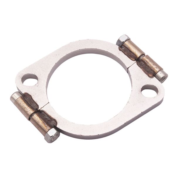 

replacement split exhaust flange plate 3inch mild steel oval holes