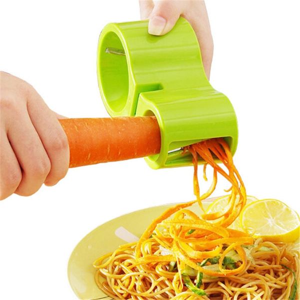 

multi functional spiral double head wire planer with knife grinder kitchen gadget kitchen gadget vegetable cutter peeler avocado