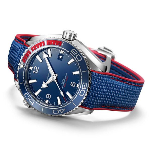 

Ограниченное количество модные мужские часы синее лицо олимпийская серия наручн