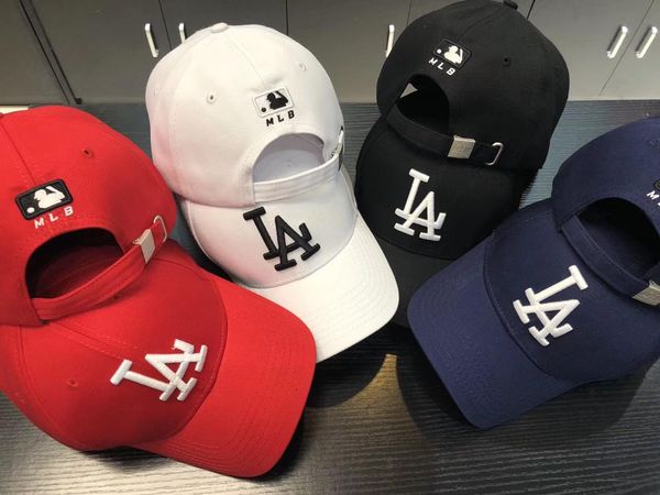 

2018 baseball cap letter embroidery letter sun hats adjustable snapback hip hop dance hat summer outdoor men women four colors cap c1106, Blue;gray