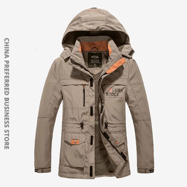 

men windproof light jacket 2019 autumn waterproof spring hoodie comfort overcoat necessary coats windbreaker, Black;brown