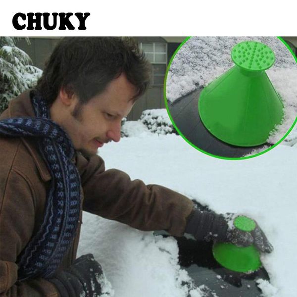 

auto car magic window windshield car ice scraper cone shaped funnel for renault megane 2 3 duster captur chevrolet cruze aveo