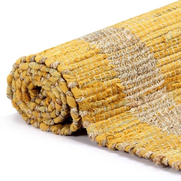 

carpet handmade jute yellow 160x230 cm wall stickers
