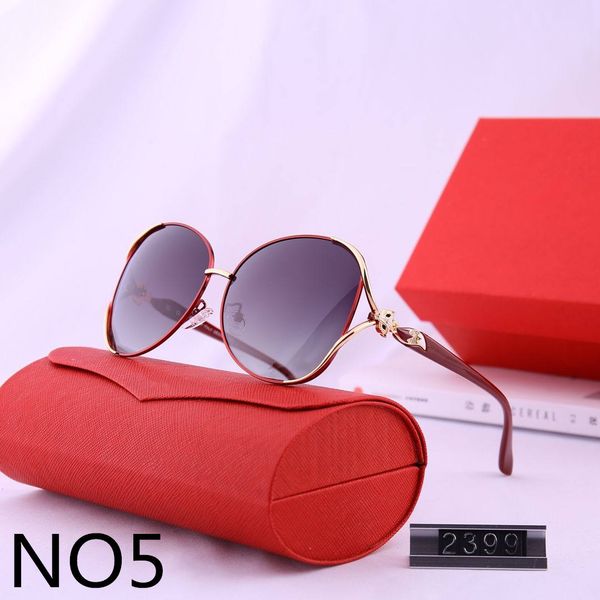

summer beach sunglasses woman sunglasses fashion style for women glasses c2399 uv400 5 color with box, White;black