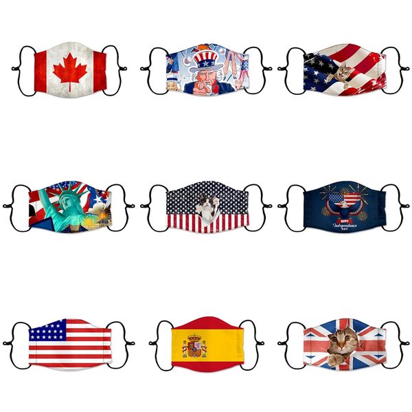 

2020 love little elephant duck luxury printing party boy girls cartoon designer face masks cotton reusable ma #286